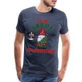 I'll Be Gnome For Christmas, Funny Christmas Gnome, Gnomes Christmas, Gnomes Christmas shirt, Men Christmas Shirt, Men Christmas shirt, Christmas Gift For Him, Christmas Pajamas - heather blue