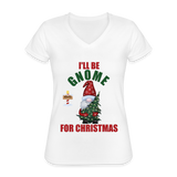 I'll Be Gnome For Christmas, Funny Christmas Gnome, Gnomes Christmas, Gnomes Christmas shirt, Women Christmas Shirt, Women Christmas shirt, Christmas Gift For Her, Christmas Pajamas - white