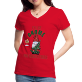 I'll Be Gnome For Christmas, Funny Christmas Gnome, Gnomes Christmas, Gnomes Christmas shirt, Women Christmas Shirt, Women Christmas shirt, Christmas Gift For Her, Christmas Pajamas - red