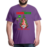 I Was Gnomenated To Be An Elf, Funny Christmas Gnome, Gnomes Christmas, Gnomes Christmas shirt, Men Christmas Shirt, Men Christmas shirt, Christmas Gift For Him, Christmas Pajamas - purple