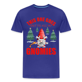 This One Goes Out To All My Gnomies, Funny Christmas Gnome, Gnomes Christmas, Gnomes Christmas shirt, Men Christmas Shirt, Men Christmas shirt, Christmas Gift For Him, Christmas Pajamas - royal blue