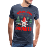 This One Goes Out To All My Gnomies, Funny Christmas Gnome, Gnomes Christmas, Gnomes Christmas shirt, Men Christmas Shirt, Men Christmas shirt, Christmas Gift For Him, Christmas Pajamas - heather blue