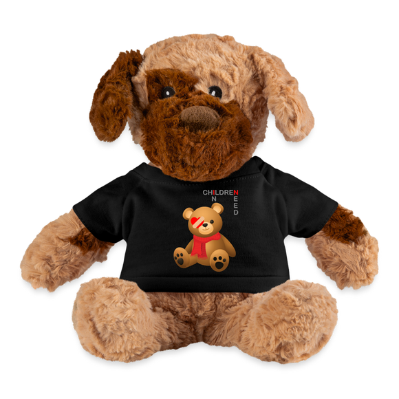 Children In Need, Pudsey Bear, Tesco Pudsey Bear, Pudsey, Bear, Tesco, Tesco Bear, Tesco Pudsey, pudsey, pudsey ideas, tes Plushy Dog - black