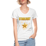 Starlight, Vought, The Boys, Homelander, Industries, Home Lander, Billy Butcher, Seven Fathers Day Gift Idea Women's V-Neck T-Shirt - white