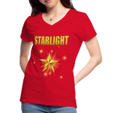 Starlight, Vought, The Boys, Homelander, Industries, Home Lander, Billy Butcher, Seven Fathers Day Gift Idea Women's V-Neck T-Shirt - red