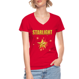 Starlight, Vought, The Boys, Homelander, Industries, Home Lander, Billy Butcher, Seven Fathers Day Gift Idea Women's V-Neck T-Shirt - red