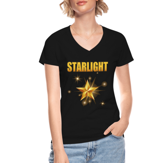 Starlight, Vought, The Boys, Homelander, Industries, Home Lander, Billy Butcher, Seven Fathers Day Gift Idea Women's V-Neck T-Shirt - black