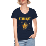 Starlight, Vought, The Boys, Homelander, Industries, Home Lander, Billy Butcher, Seven Fathers Day Gift Idea Women's V-Neck T-Shirt - navy