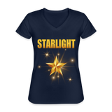 Starlight, Vought, The Boys, Homelander, Industries, Home Lander, Billy Butcher, Seven Fathers Day Gift Idea Women's V-Neck T-Shirt - navy