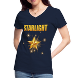 Starlight, Vought, The Boys, Homelander, Industries, Home Lander, Billy Butcher, Seven Fathers Day Gift Idea Women's V-Neck T-Shirt - navy