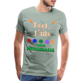 Deck The Halls With Pickleballs, Pickleball, Pickleball Player, Pickleball Christmas, Pickleball Paddle, funny pickleball - steel green