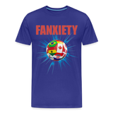 Fanxiety Shirt, World Cup 2022, Soccer Shirt, World Cup, Football Shirt, 2022 World Cup Shirt, Game Day Shirt, World Cup Trophy - royal blue