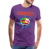 Fanxiety Shirt, World Cup 2022, Soccer Shirt, World Cup, Football Shirt, 2022 World Cup Shirt, Game Day Shirt, World Cup Trophy - purple