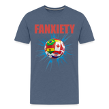 Fanxiety Shirt, World Cup 2022, Soccer Shirt, World Cup, Football Shirt, 2022 World Cup Shirt, Game Day Shirt, World Cup Trophy - heather blue