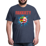 Fanxiety Shirt, World Cup 2022, Soccer Shirt, World Cup, Football Shirt, 2022 World Cup Shirt, Game Day Shirt, World Cup Trophy - heather blue