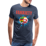 Fanxiety Shirt, World Cup 2022, Soccer Shirt, World Cup, Football Shirt, 2022 World Cup Shirt, Game Day Shirt, World Cup Trophy - heather blue