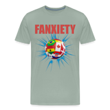 Fanxiety Shirt, World Cup 2022, Soccer Shirt, World Cup, Football Shirt, 2022 World Cup Shirt, Game Day Shirt, World Cup Trophy - steel green