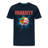 Fanxiety Shirt, World Cup 2022, Soccer Shirt, World Cup, Football Shirt, 2022 World Cup Shirt, Game Day Shirt, World Cup Trophy - deep navy