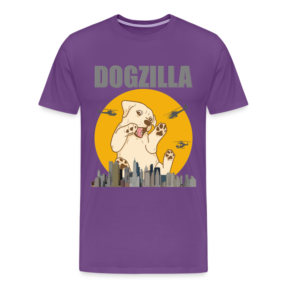 Dogzilla Shirt, Dog Lover Shirt, Funny Dog Lover Shirt, Dog Shirt, Helicopter, Big Apple City, Dog Dad Shirt, Dog Mom Shirt - purple