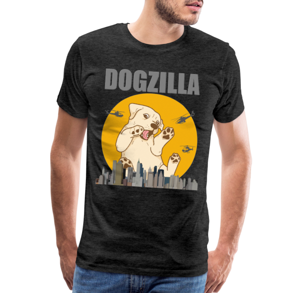 Dogzilla Shirt, Dog Lover Shirt, Funny Dog Lover Shirt, Dog Shirt, Helicopter, Big Apple City, Dog Dad Shirt, Dog Mom Shirt - charcoal grey