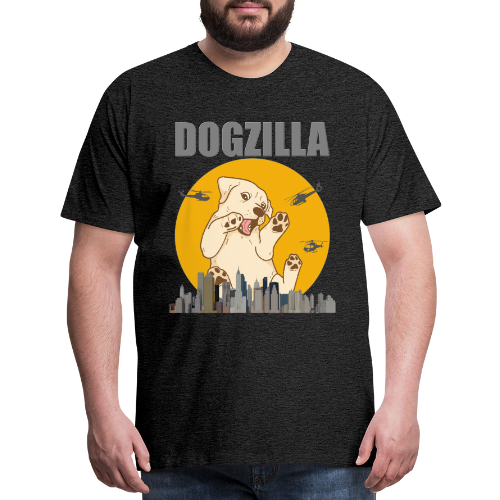 Dogzilla Shirt, Dog Lover Shirt, Funny Dog Lover Shirt, Dog Shirt, Helicopter, Big Apple City, Dog Dad Shirt, Dog Mom Shirt - charcoal grey