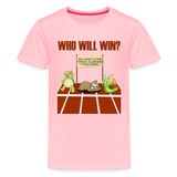 Who Will Win Shirt, Sloth Shirt, Turtle Shirt, Snail Shirt, Track and Field, Gift For Her, Gift For Him, Slow And Steady Race - pink