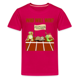 Who Will Win Shirt, Sloth Shirt, Turtle Shirt, Snail Shirt, Track and Field, Gift For Her, Gift For Him, Slow And Steady Race - dark pink