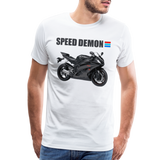 Motorcycle Shirt, Biker Shirt, Motorcycle Gift, Speed Demon Shirt, Motorcycle Tshirt, Motorcycle T Shirt, Racing Shirt, Sports Bike Shirt, - white