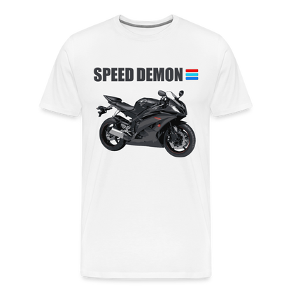 Motorcycle Shirt, Biker Shirt, Motorcycle Gift, Speed Demon Shirt, Motorcycle Tshirt, Motorcycle T Shirt, Racing Shirt, Sports Bike Shirt, - white