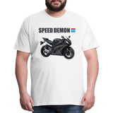 Motorcycle Shirt, Biker Shirt, Motorcycle Gift, Speed Demon Shirt, Motorcycle Tshirt, Motorcycle T Shirt, Racing Shirt, Sports Bike Shirt, - white