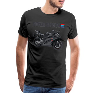 Motorcycle Shirt, Biker Shirt, Motorcycle Gift, Speed Demon Shirt, Motorcycle Tshirt, Motorcycle T Shirt, Racing Shirt, Sports Bike Shirt, - black