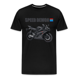 Motorcycle Shirt, Biker Shirt, Motorcycle Gift, Speed Demon Shirt, Motorcycle Tshirt, Motorcycle T Shirt, Racing Shirt, Sports Bike Shirt, - black