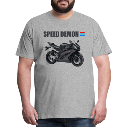 Motorcycle Shirt, Biker Shirt, Motorcycle Gift, Speed Demon Shirt, Motorcycle Tshirt, Motorcycle T Shirt, Racing Shirt, Sports Bike Shirt, - heather gray