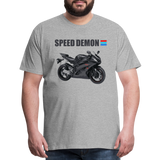 Motorcycle Shirt, Biker Shirt, Motorcycle Gift, Speed Demon Shirt, Motorcycle Tshirt, Motorcycle T Shirt, Racing Shirt, Sports Bike Shirt, - heather gray