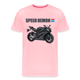 Motorcycle Shirt, Biker Shirt, Motorcycle Gift, Speed Demon Shirt, Motorcycle Tshirt, Motorcycle T Shirt, Racing Shirt, Sports Bike Shirt, - pink