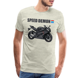 Motorcycle Shirt, Biker Shirt, Motorcycle Gift, Speed Demon Shirt, Motorcycle Tshirt, Motorcycle T Shirt, Racing Shirt, Sports Bike Shirt, - heather oatmeal