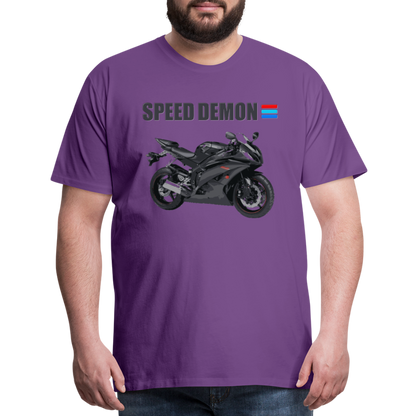 Motorcycle Shirt, Biker Shirt, Motorcycle Gift, Speed Demon Shirt, Motorcycle Tshirt, Motorcycle T Shirt, Racing Shirt, Sports Bike Shirt, - purple