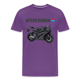 Motorcycle Shirt, Biker Shirt, Motorcycle Gift, Speed Demon Shirt, Motorcycle Tshirt, Motorcycle T Shirt, Racing Shirt, Sports Bike Shirt, - purple