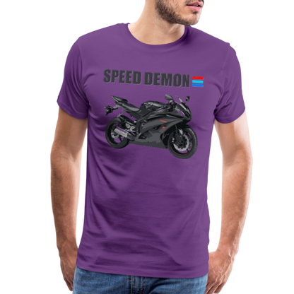 Motorcycle Shirt, Biker Shirt, Motorcycle Gift, Speed Demon Shirt, Motorcycle Tshirt, Motorcycle T Shirt, Racing Shirt, Sports Bike Shirt, - purple