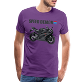 Motorcycle Shirt, Biker Shirt, Motorcycle Gift, Speed Demon Shirt, Motorcycle Tshirt, Motorcycle T Shirt, Racing Shirt, Sports Bike Shirt, - purple