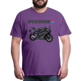 Motorcycle Shirt, Biker Shirt, Motorcycle Gift, Speed Demon Shirt, Motorcycle Tshirt, Motorcycle T Shirt, Racing Shirt, Sports Bike Shirt, - purple