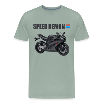 Motorcycle Shirt, Biker Shirt, Motorcycle Gift, Speed Demon Shirt, Motorcycle Tshirt, Motorcycle T Shirt, Racing Shirt, Sports Bike Shirt, - steel green