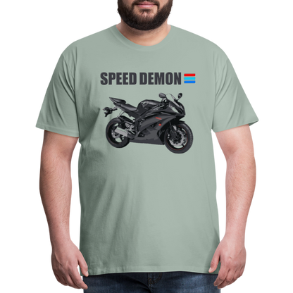Motorcycle Shirt, Biker Shirt, Motorcycle Gift, Speed Demon Shirt, Motorcycle Tshirt, Motorcycle T Shirt, Racing Shirt, Sports Bike Shirt, - steel green