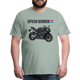 Motorcycle Shirt, Biker Shirt, Motorcycle Gift, Speed Demon Shirt, Motorcycle Tshirt, Motorcycle T Shirt, Racing Shirt, Sports Bike Shirt, - steel green