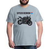 Motorcycle Shirt, Biker Shirt, Motorcycle Gift, Speed Demon Shirt, Motorcycle Tshirt, Motorcycle T Shirt, Racing Shirt, Sports Bike Shirt, - heather ice blue