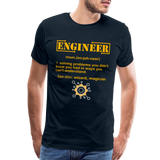 Engineer Definition Shirt, Dictionary Shirt, Funny Cool Shirt, Student Engineering Shirt, Engineer Lover Shirt, Mechanic Gift Idea T-Shirt - deep navy