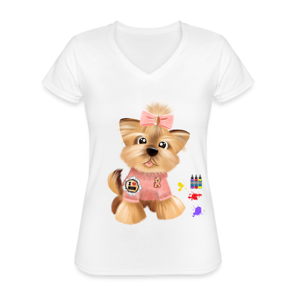 Dog Lover Shirt, Dog Mama Shirt, Cute Dog Shirt, Tattoo Dog Shirt, Funny Dog Shirt, Pet Lover Shirt, Dog Mom Shirt, Gift For Her - white