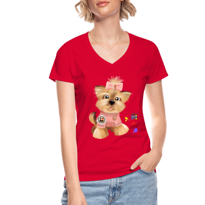 Dog Lover Shirt, Dog Mama Shirt, Cute Dog Shirt, Tattoo Dog Shirt, Funny Dog Shirt, Pet Lover Shirt, Dog Mom Shirt, Gift For Her - red