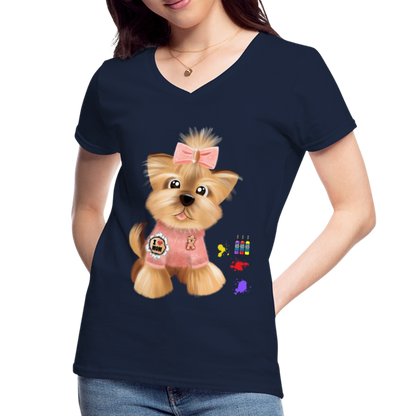 Dog Lover Shirt, Dog Mama Shirt, Cute Dog Shirt, Tattoo Dog Shirt, Funny Dog Shirt, Pet Lover Shirt, Dog Mom Shirt, Gift For Her - navy