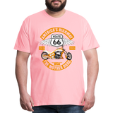 Route 66 Shirt, America's Road, Fathers Day Gift, Mother Road, Route 66 T-Shirt, Road Trip Shirt, Route 66 USA Motorcycle Biker Souvenir Tee - pink